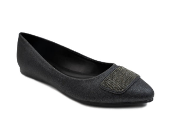 Foto 2 pulgar | Flats Ozono 622005 Negros para Mujer