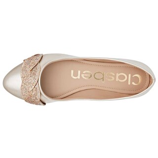 Foto 2 | Balerina Clasben Dorado para Mujer