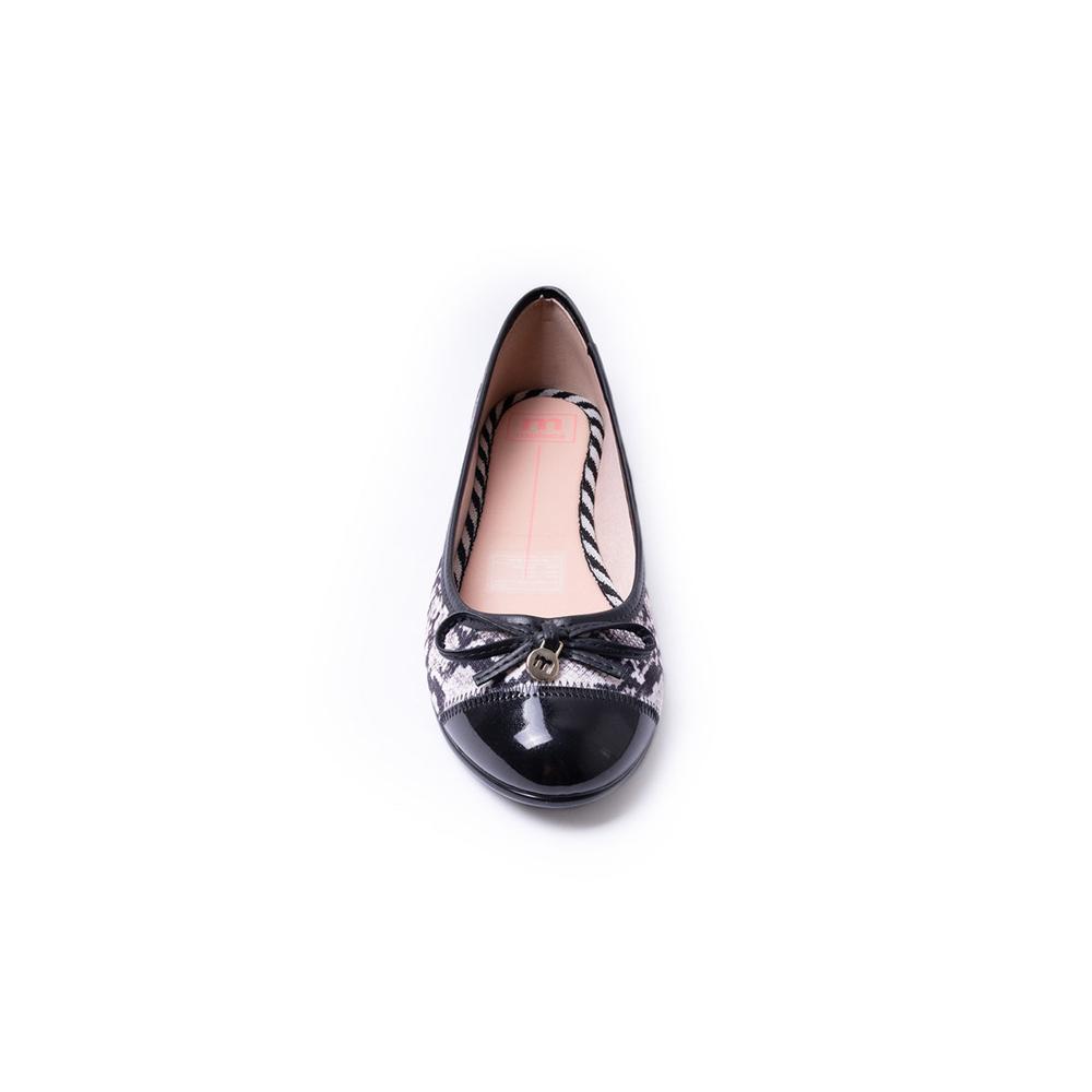 Foto 5 pulgar | Balerina Moleca 5027.1228.18672 Negro para Mujer