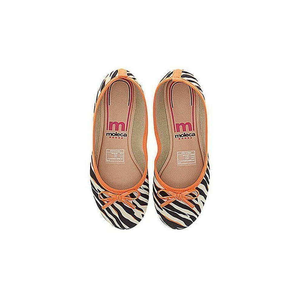 Foto 3 pulgar | Balerina para Mujer Moleca Dilara Zebra Multicolor
