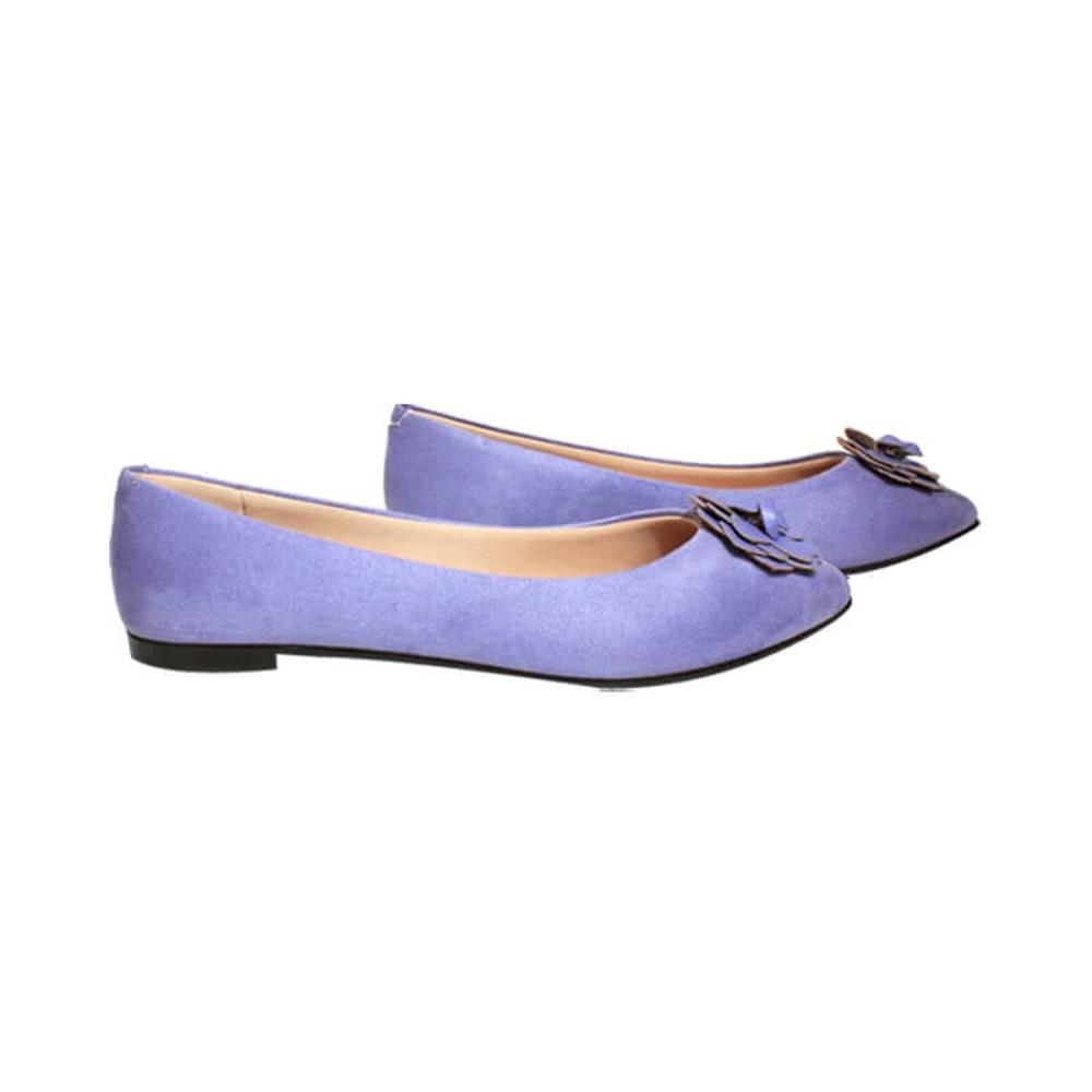 Foto 4 pulgar | Flats Moleca Púrpuras para Mujer