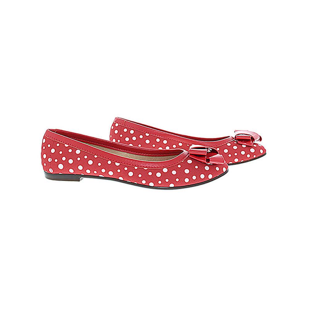 Foto 4 pulgar | Balerinas para Mujer Moleca Daricce Lunares Rojos