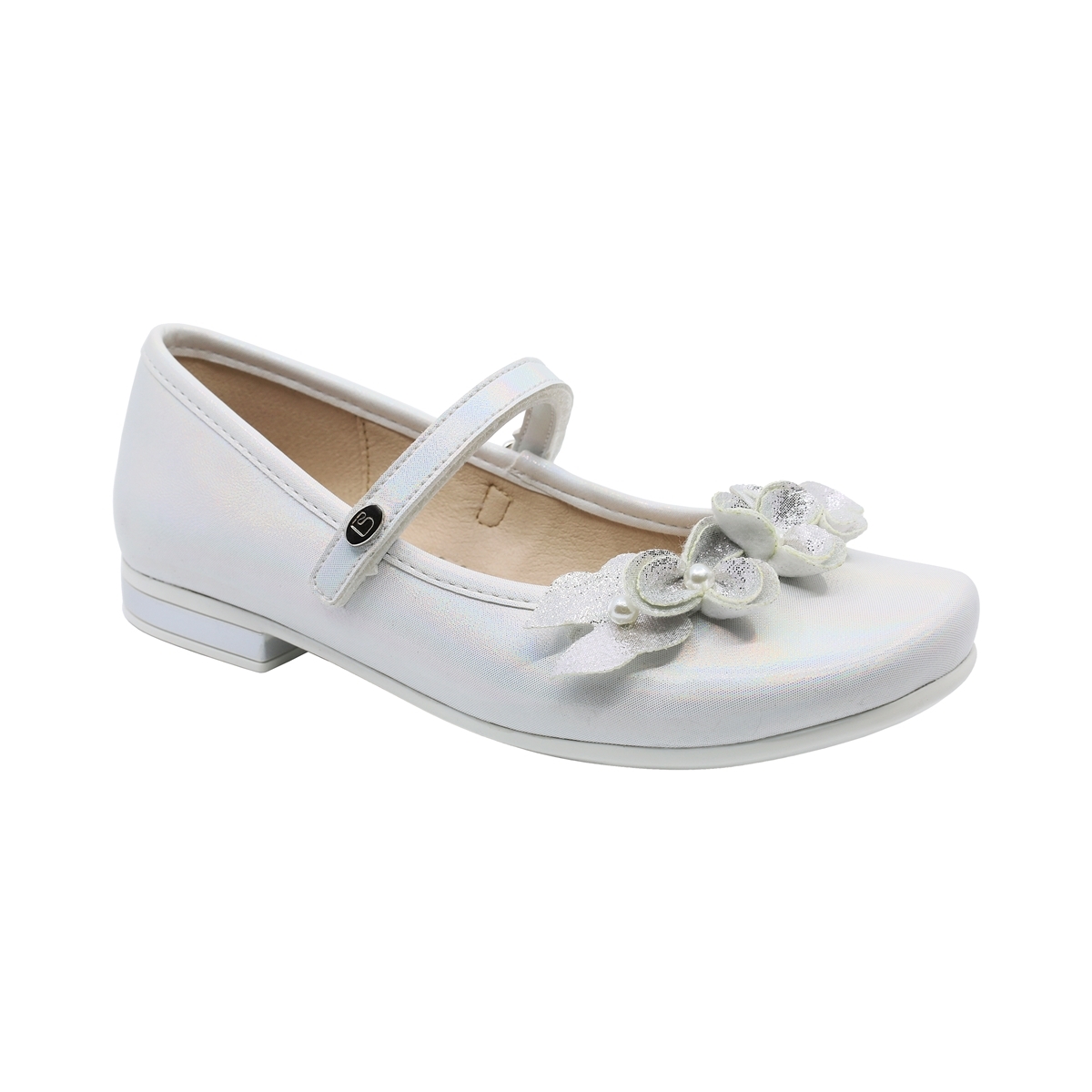 Foto 1 | Zapato de Graduación para Niña Coqueta Blancos 118503-2