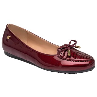 Foto 1 | Balerina para Mujer Etnia color Vino 98517-1