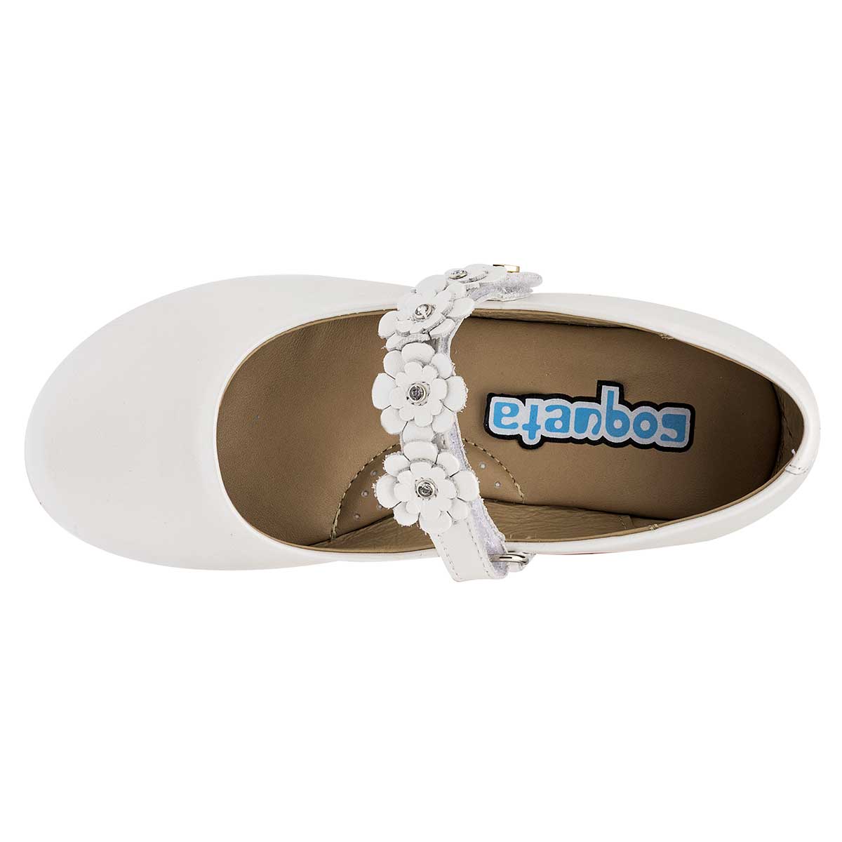 Foto 3 pulgar | Zapato Coqueta Blanco