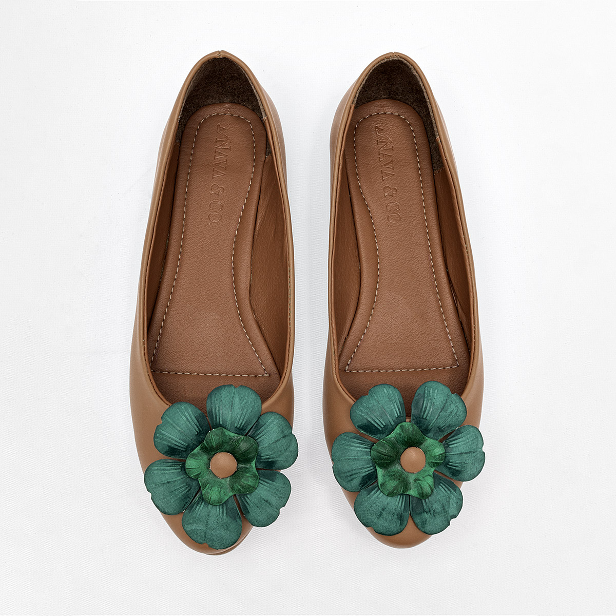 Foto 4 pulgar | Flats Nava & Co Cafés para Mujer