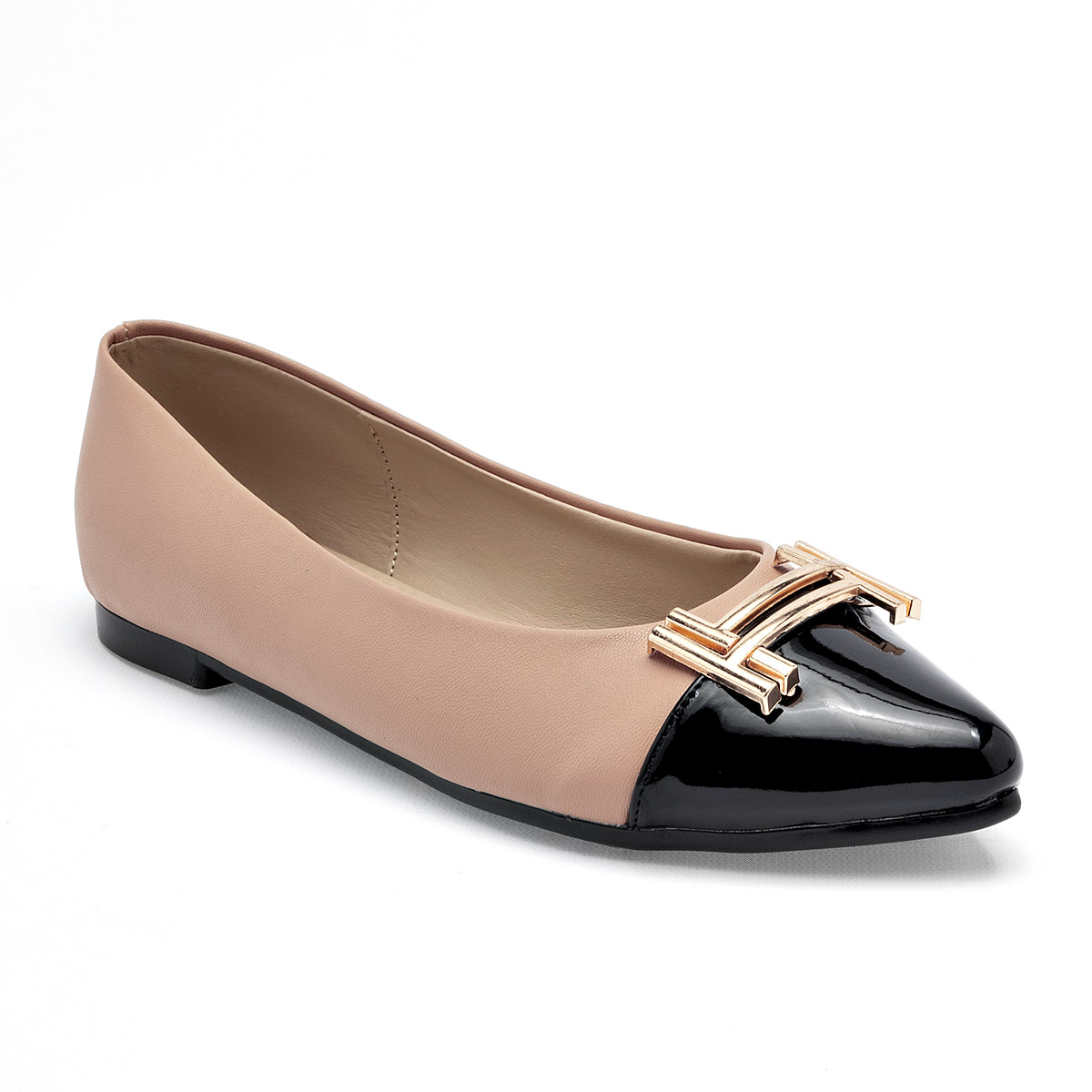 Foto 2 pulgar | Flats Been Class Beiges para Mujer