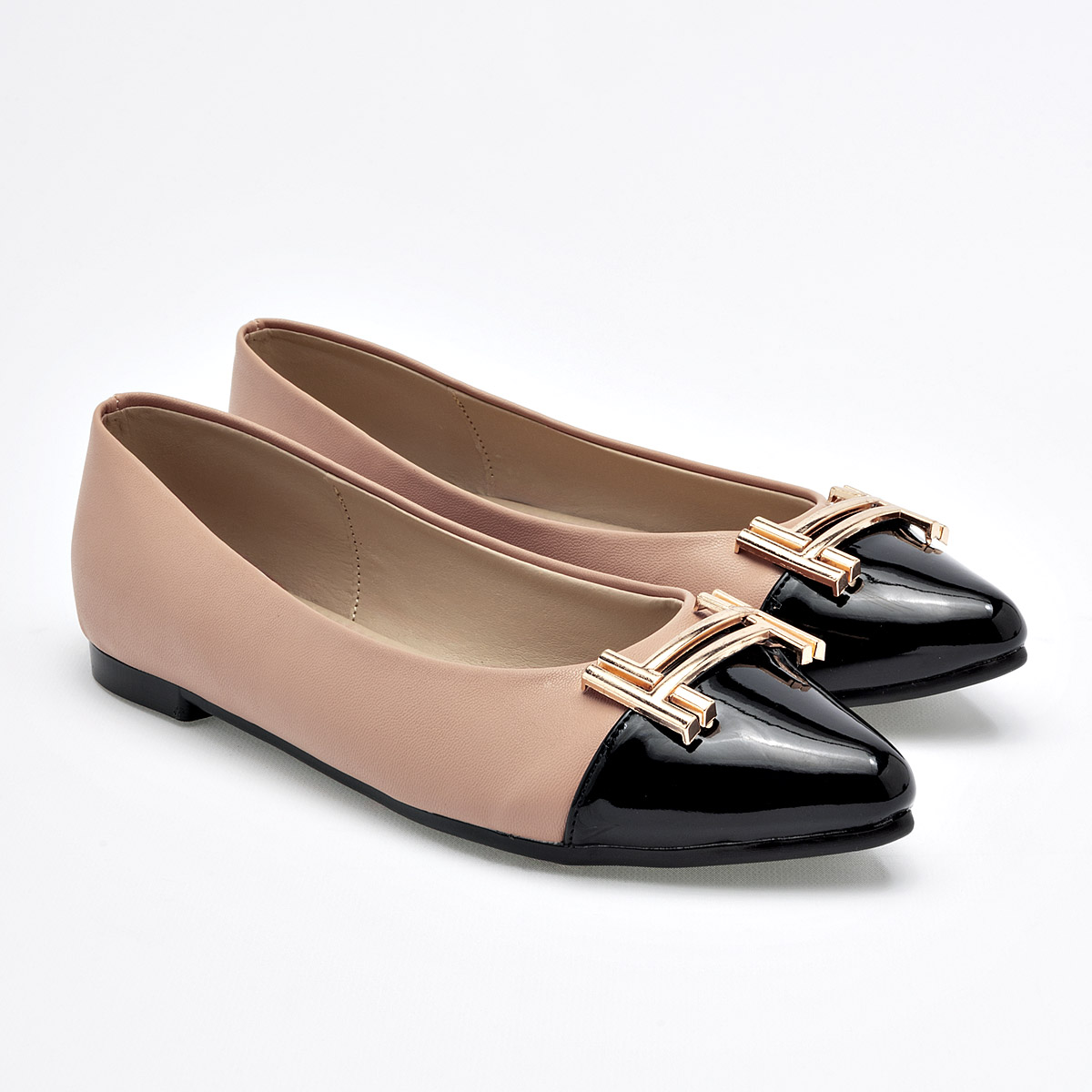 Foto 3 pulgar | Flats Been Class Beiges para Mujer