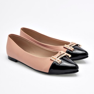 Foto 2 | Flats Been Class Beiges para Mujer