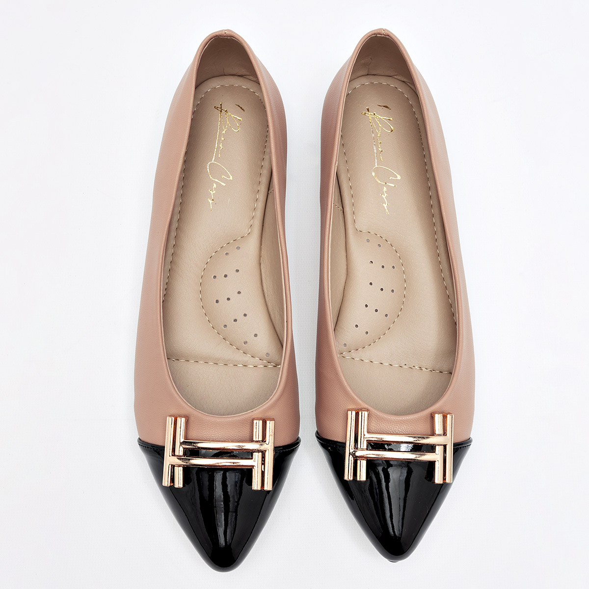 Foto 4 pulgar | Flats Been Class Beiges para Mujer