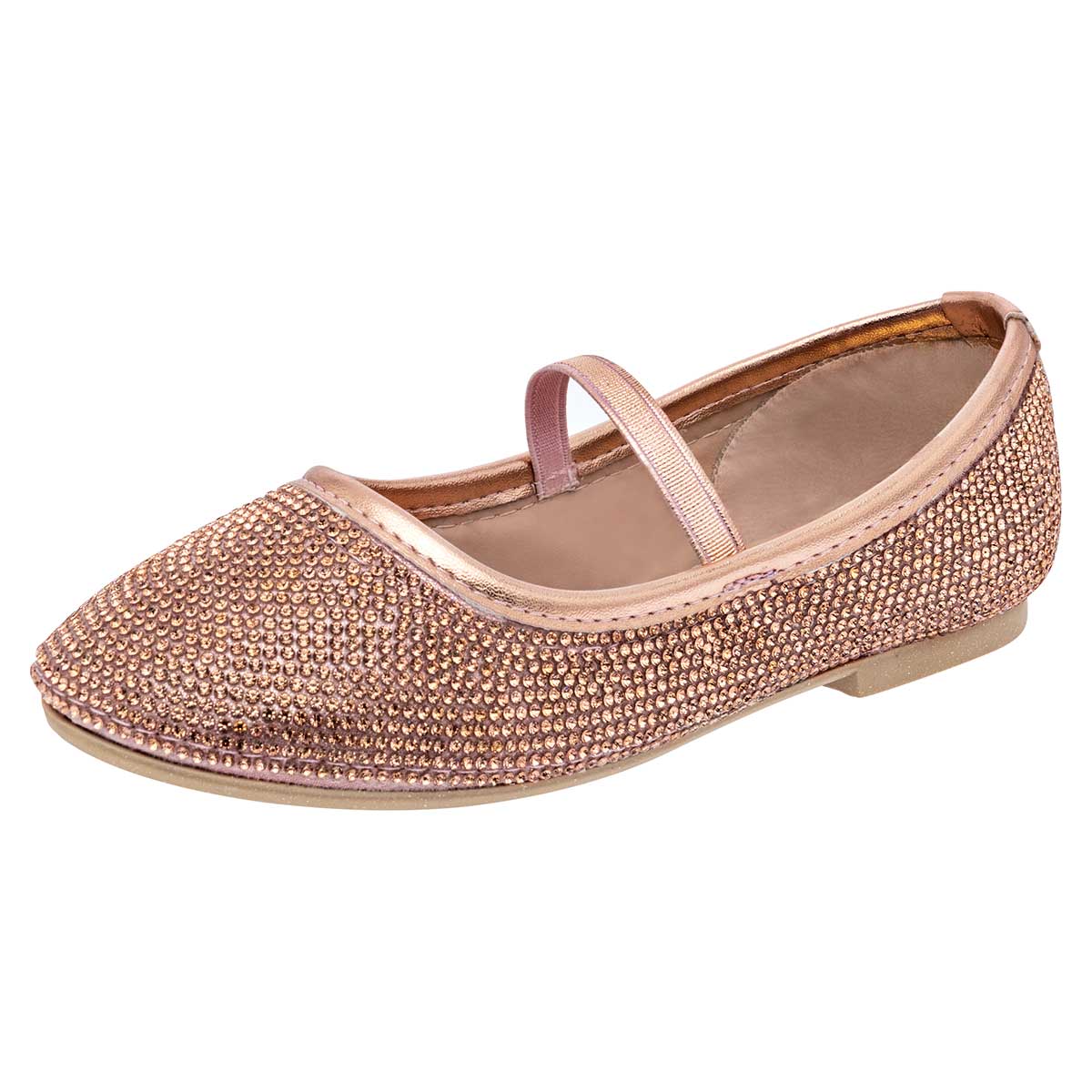 Balerina Celex Dorado Rosa, Código 112032-e Para Mujer