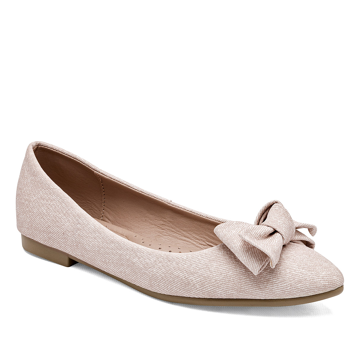 Foto 2 pulgar | Balerina Been Class Beige Código 124826-e Para Mujer