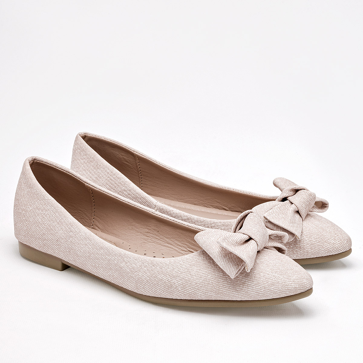 Foto 2 | Balerina Been Class Beige Código 124826-e Para Mujer