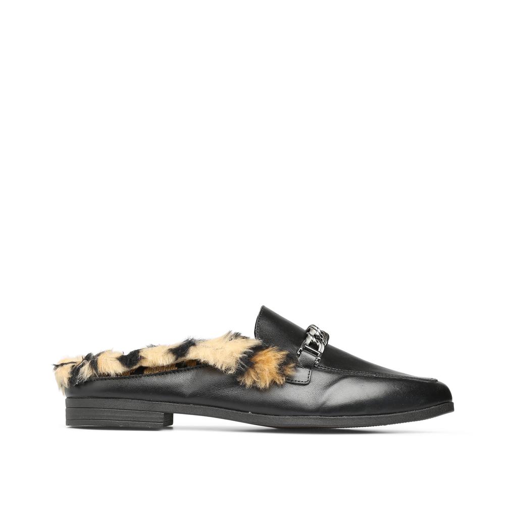 Flats Mada Crisda Negro para Mujer