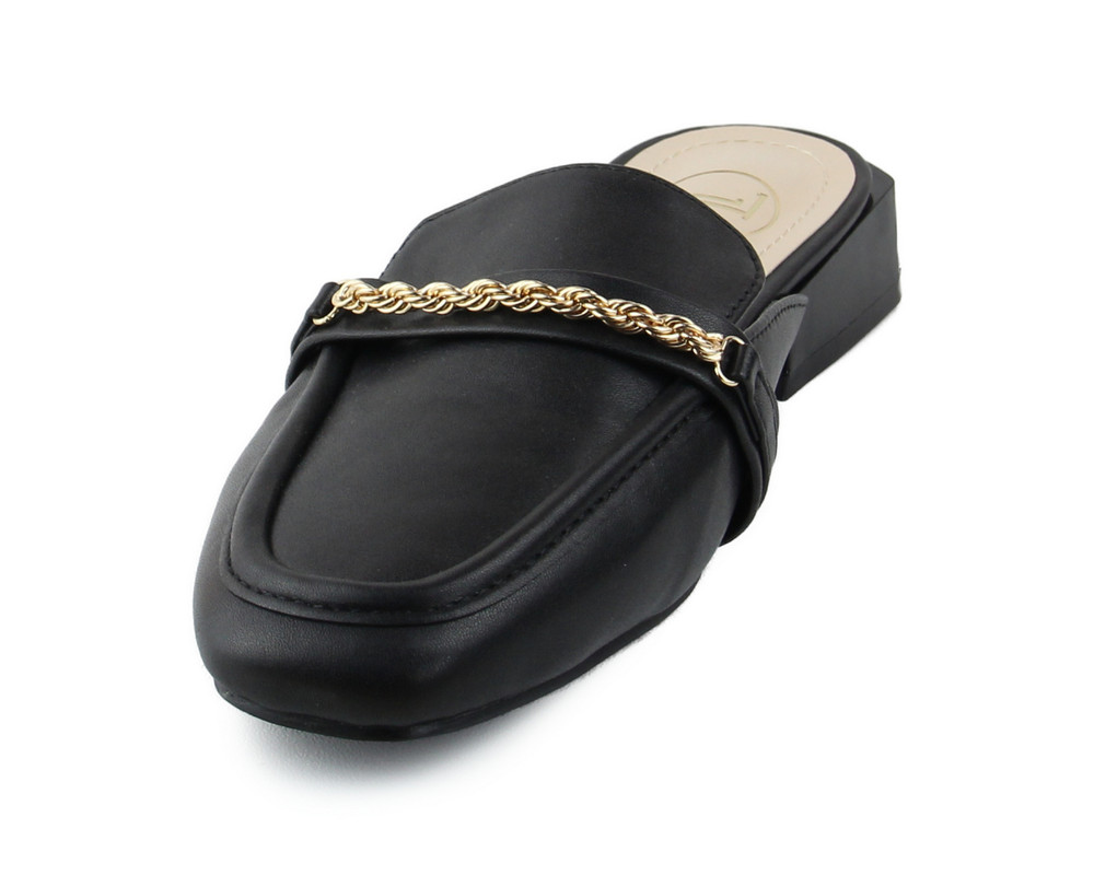 Foto 7 pulgar | Flats Lob Footwear Pu Negros 91704464 para Mujer