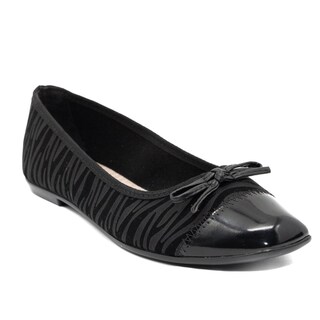Foto 1 | Balerinas Moleca 5729.110.25468 Negras para Mujer