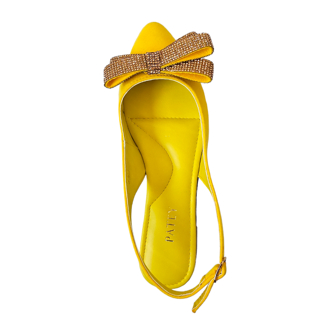 Foto 4 pulgar | Flats Patey Woman Amarillos para Mujer