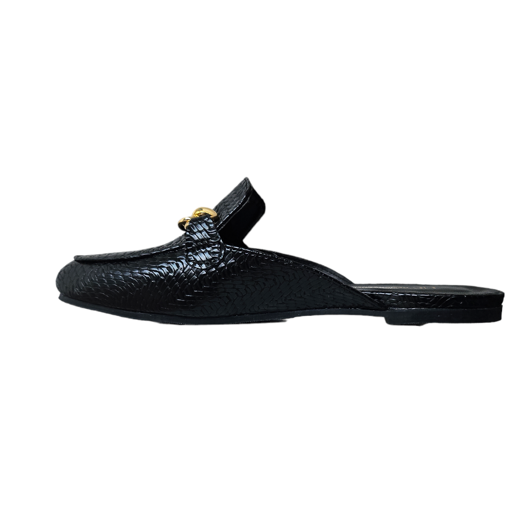 Foto 4 pulgar | Mules Ratan Negro Lc
