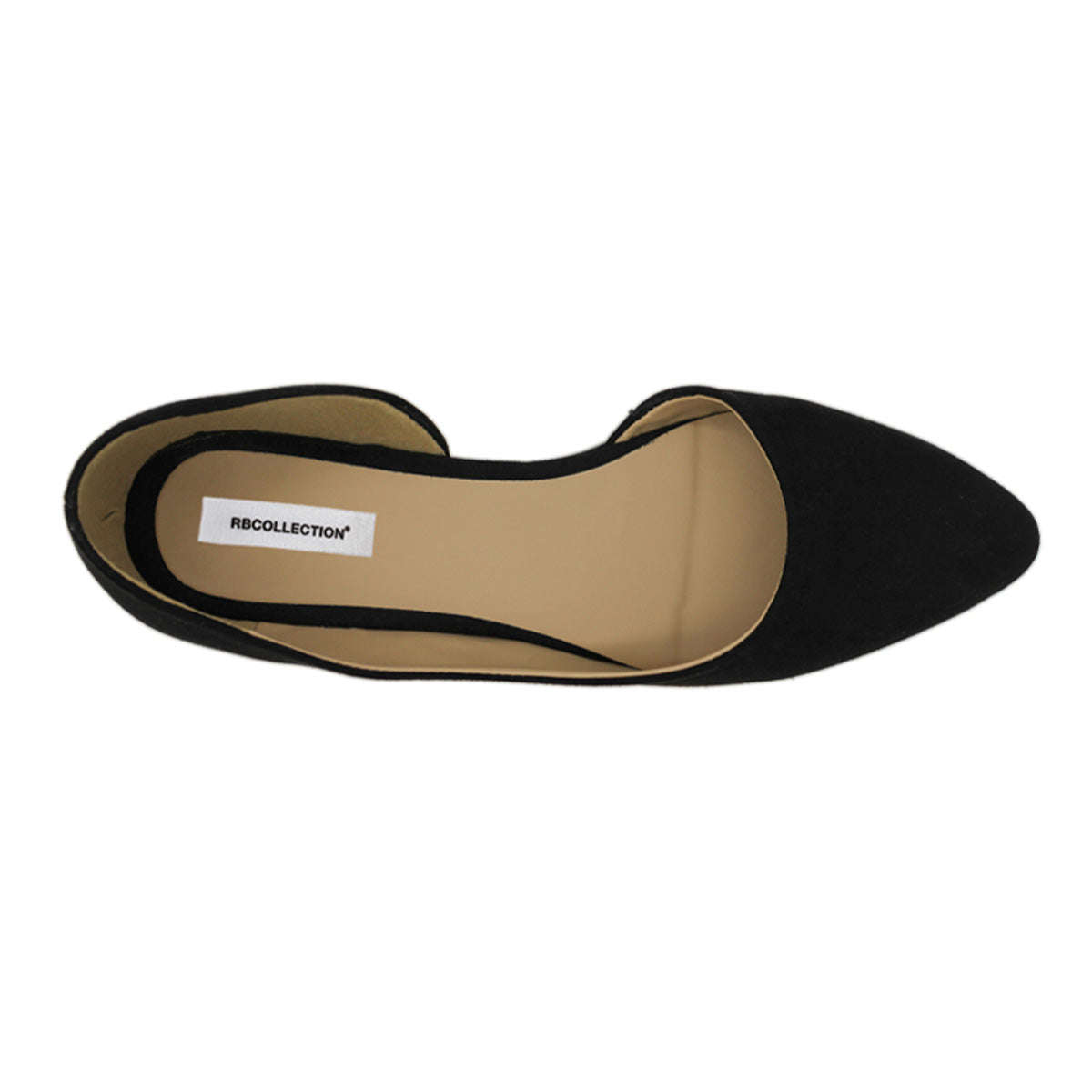 Foto 4 pulgar | Flats Rbcollection Negras para Mujer