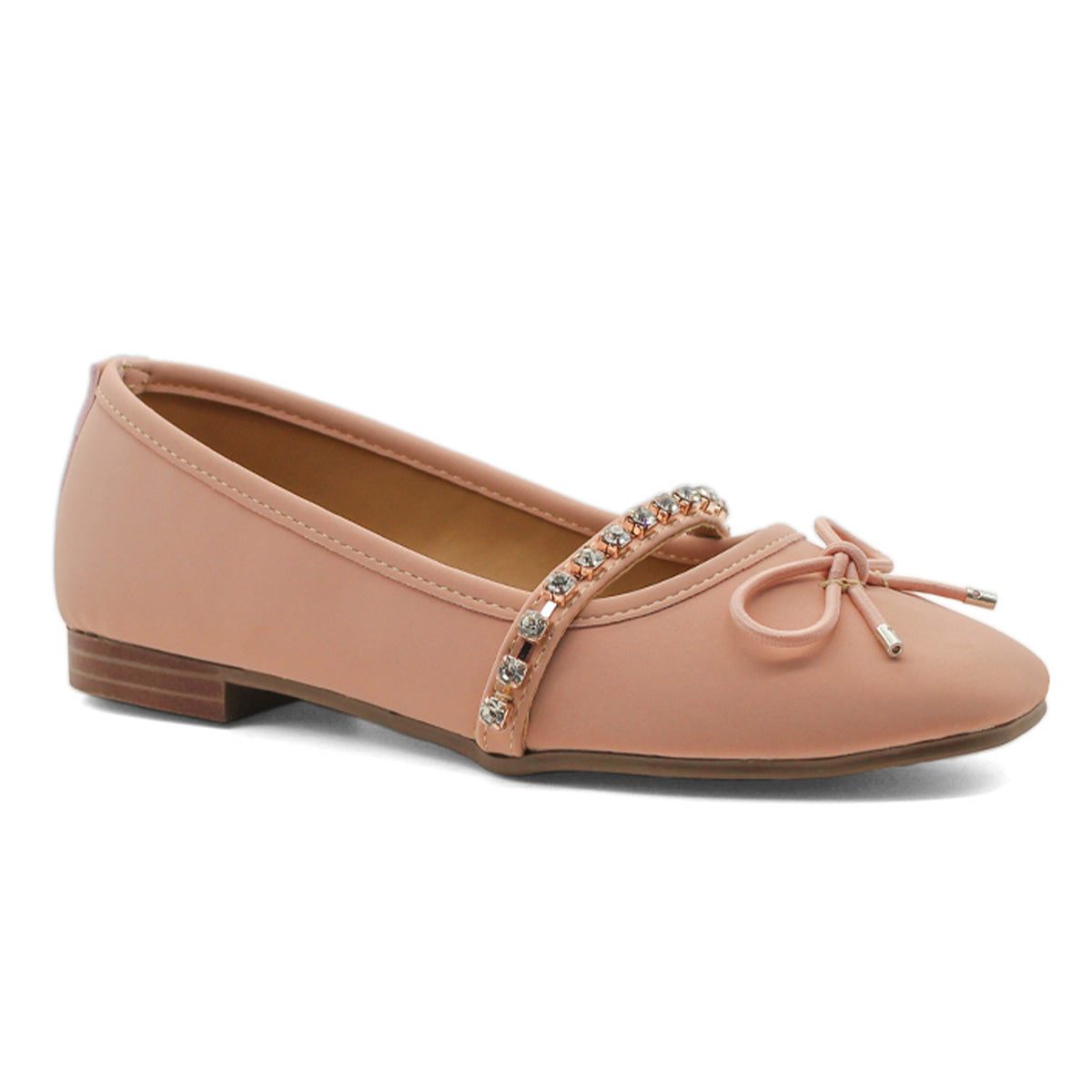 Foto 2 pulgar | Flats Clásicas Rbcollection Rosa para Mujer
