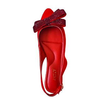 Foto 3 | Flats Patey Woman Cristal Rojos