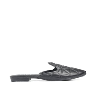 Foto 1 | Flats De Piso Mada Kaela Crema Para Mujer Negro