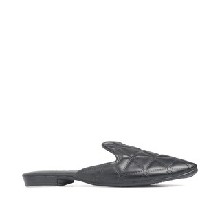 Foto 2 | Flats De Piso Mada Kaela Crema Para Mujer Negro