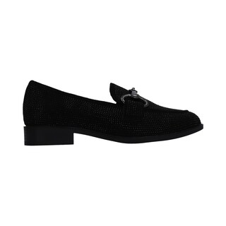 Foto 1 | Mocasín Berlin Dama Negro Cristales Y Herraje