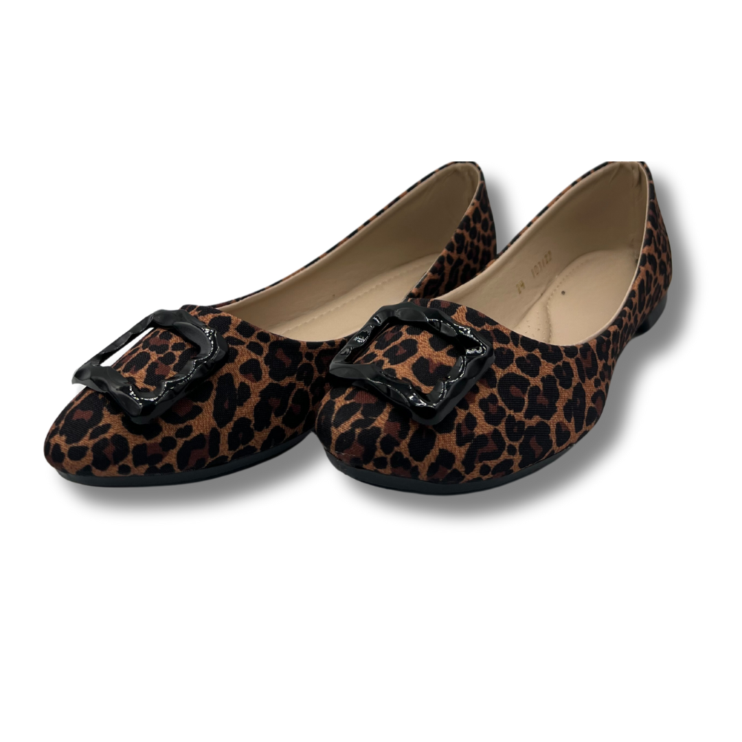 Foto 3 pulgar | Balerina Dama Print Leopardo