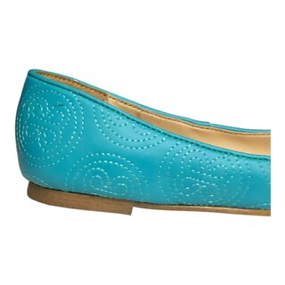 Foto 4 | Flat Azul Turquesa Para Dama Perugia