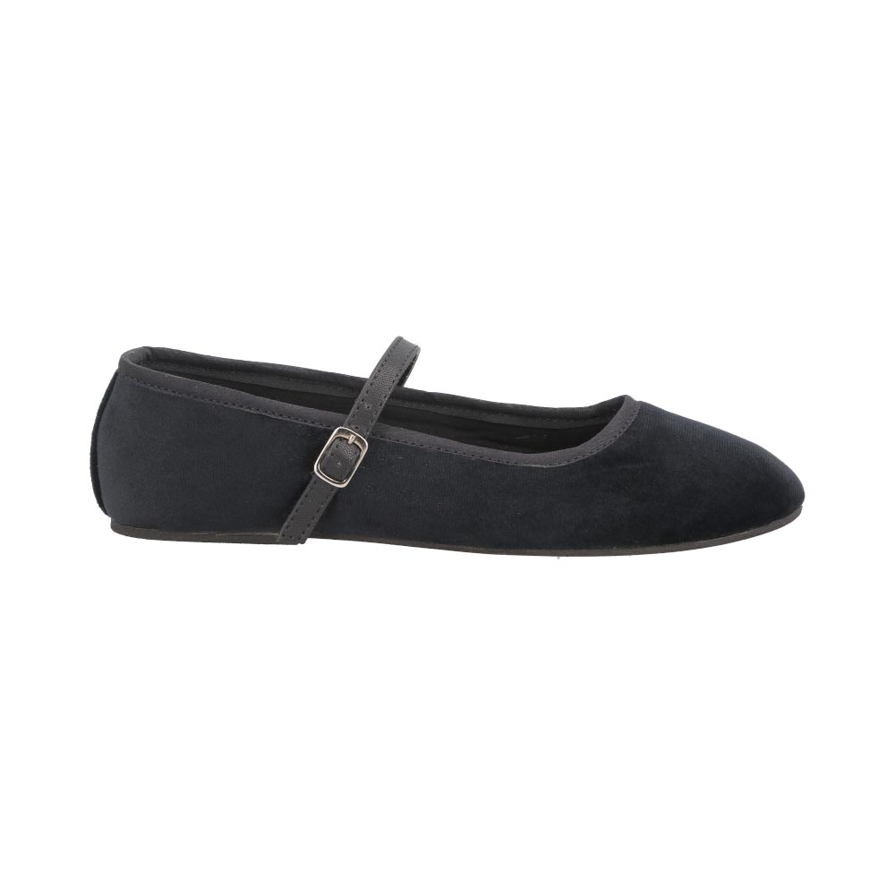 Foto 3 pulgar | Ballerina Cosmo Paris 9010 Flats Color Negro En Textil 23 A 26 Comodas