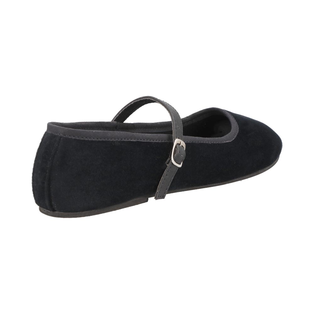 Foto 4 pulgar | Ballerina Cosmo Paris 9010 Flats Color Negro En Textil 23 A 26 Comodas