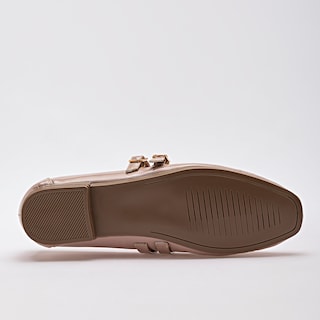 Foto 4 | Moramora Balerina Para Mujer Beige