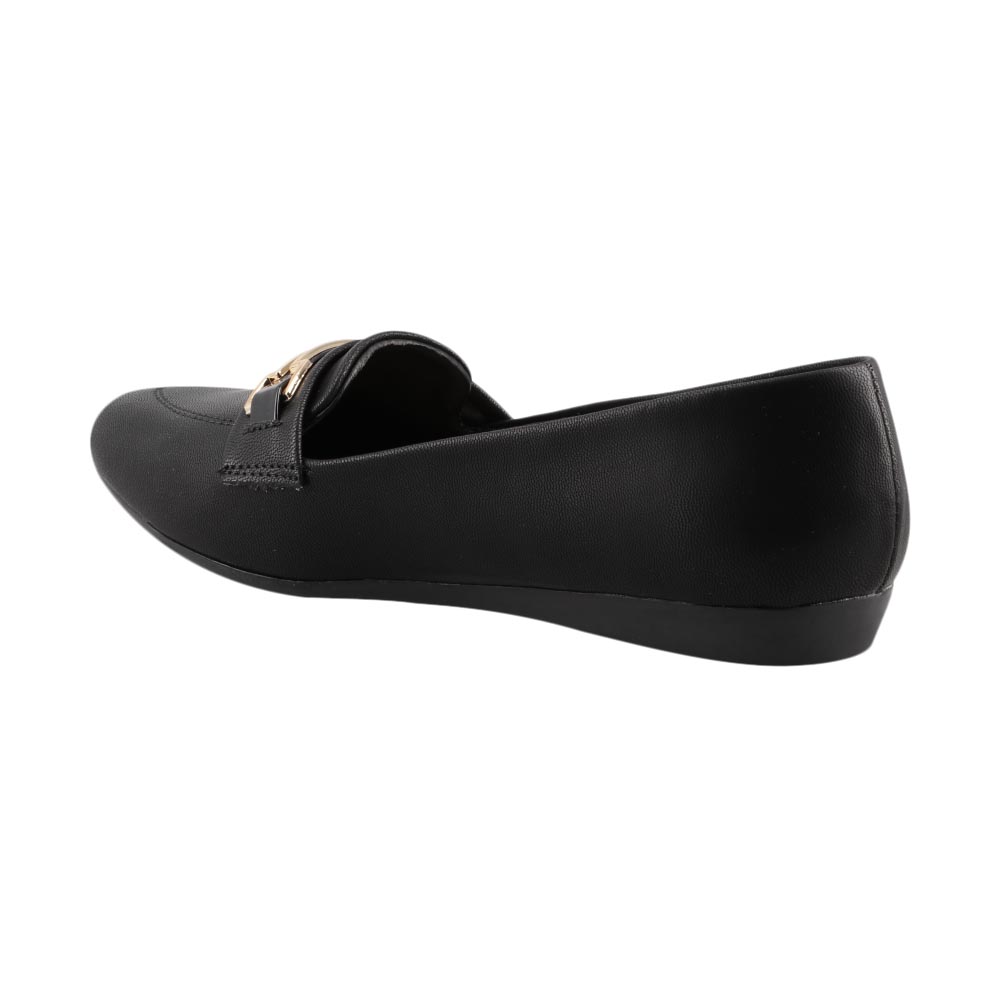 Foto 5 pulgar | Flats Cosmo Paris By Beser Dn243 Negro Balerina para Mujer