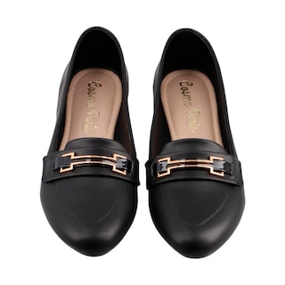 Foto 6 | Flats Cosmo Paris By Beser Dn243 Negro Balerina para Mujer