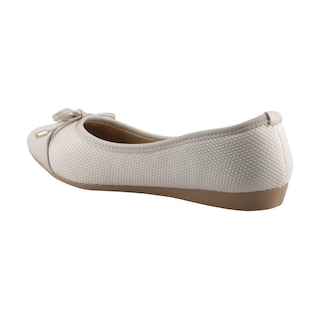Foto 4 | Flats Cosmo Paris By Beser Dn266 Latte para Mujer