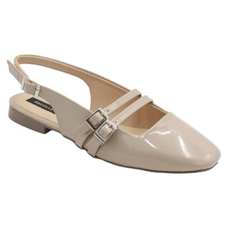 Foto 1 | Flats Charol Beige Rbcollection para Mujer