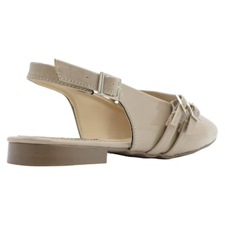 Foto 3 | Flats Charol Beige Rbcollection para Mujer