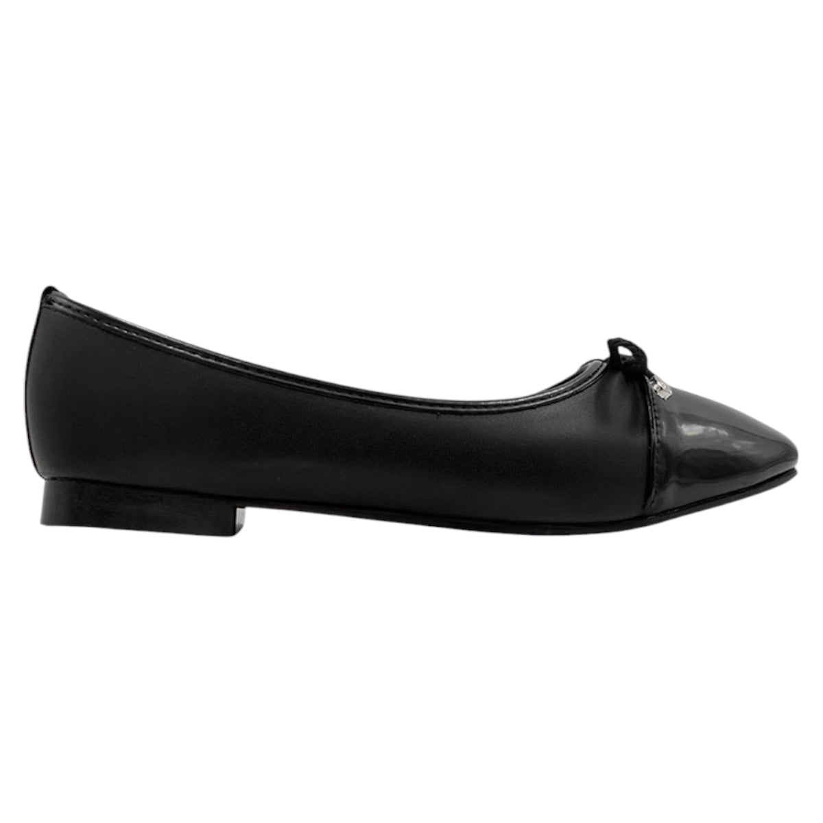 Foto 3 pulgar | Flats Clásicas Exterior Piel Vegana Color Negro Para Mujer De Rbcollection