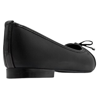 Foto 3 | Flats Clásicas Exterior Piel Vegana Color Negro Para Mujer De Rbcollection