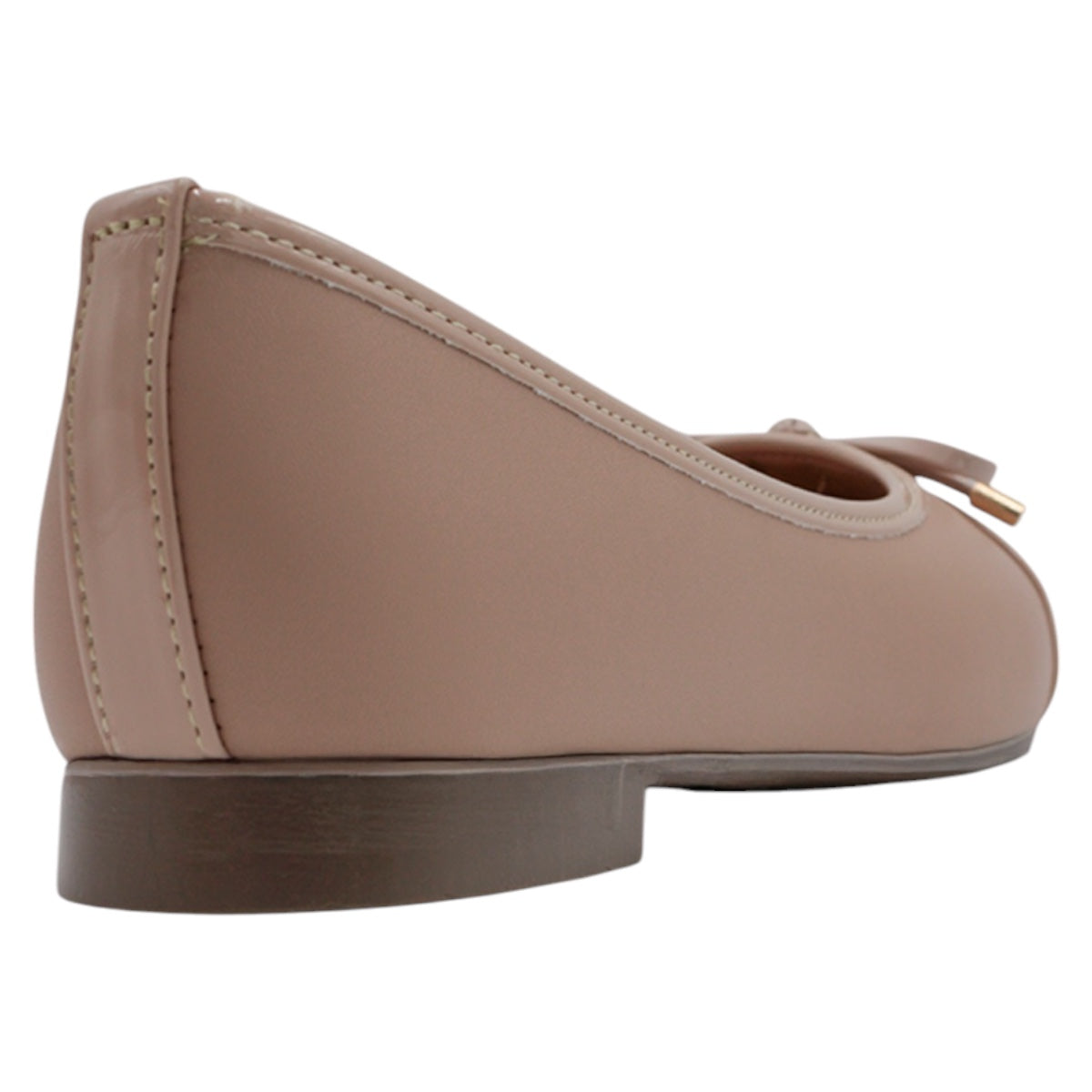 Foto 4 pulgar | Flats Clásicas Exterior Piel Vegana Color Beige  Para Mujer De Rbcollection