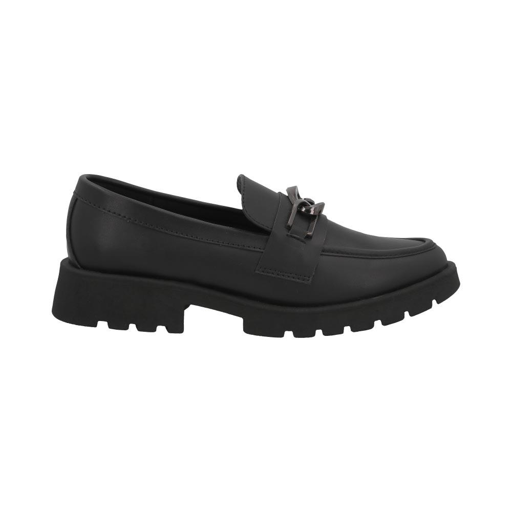 Foto 2 pulgar | Zapato Mocasin Mujer Real Jungle Vestir Duradero Negro