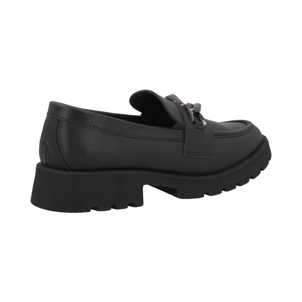 Foto 4 pulgar | Zapato Mocasin Mujer Real Jungle Vestir Duradero Negro