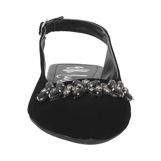 Foto 4 | Balerina Mujer Uh Lulu By Eh! Flats Comodas Brillante Negro
