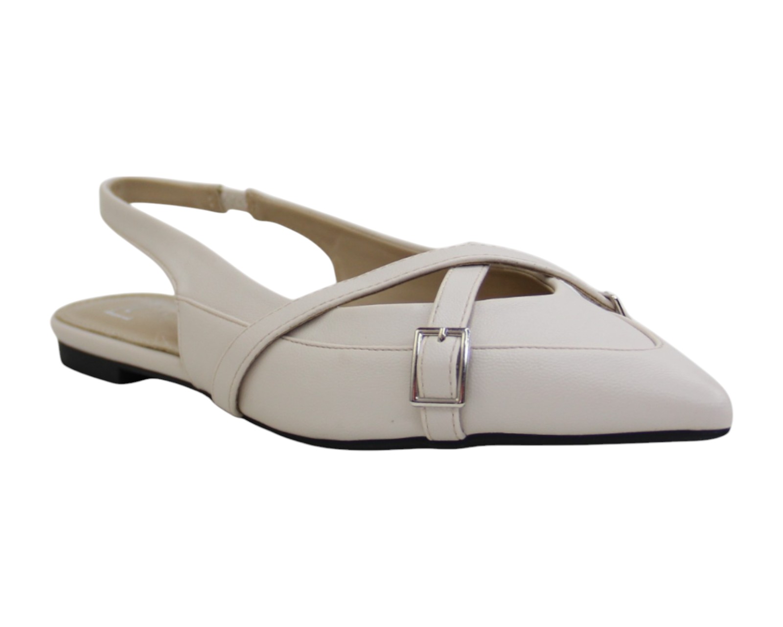 Foto 2 pulgar | Flat Para Mujer Lob Footwear Pu Beige 93305457