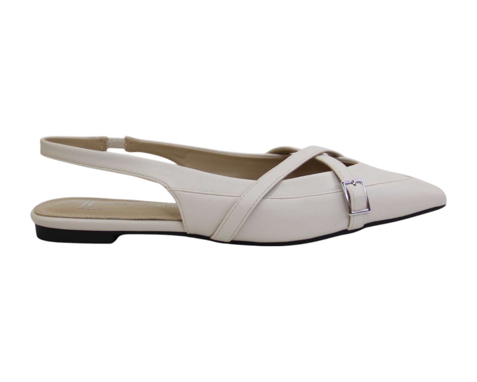 Foto 3 pulgar | Flat Para Mujer Lob Footwear Pu Beige 93305457