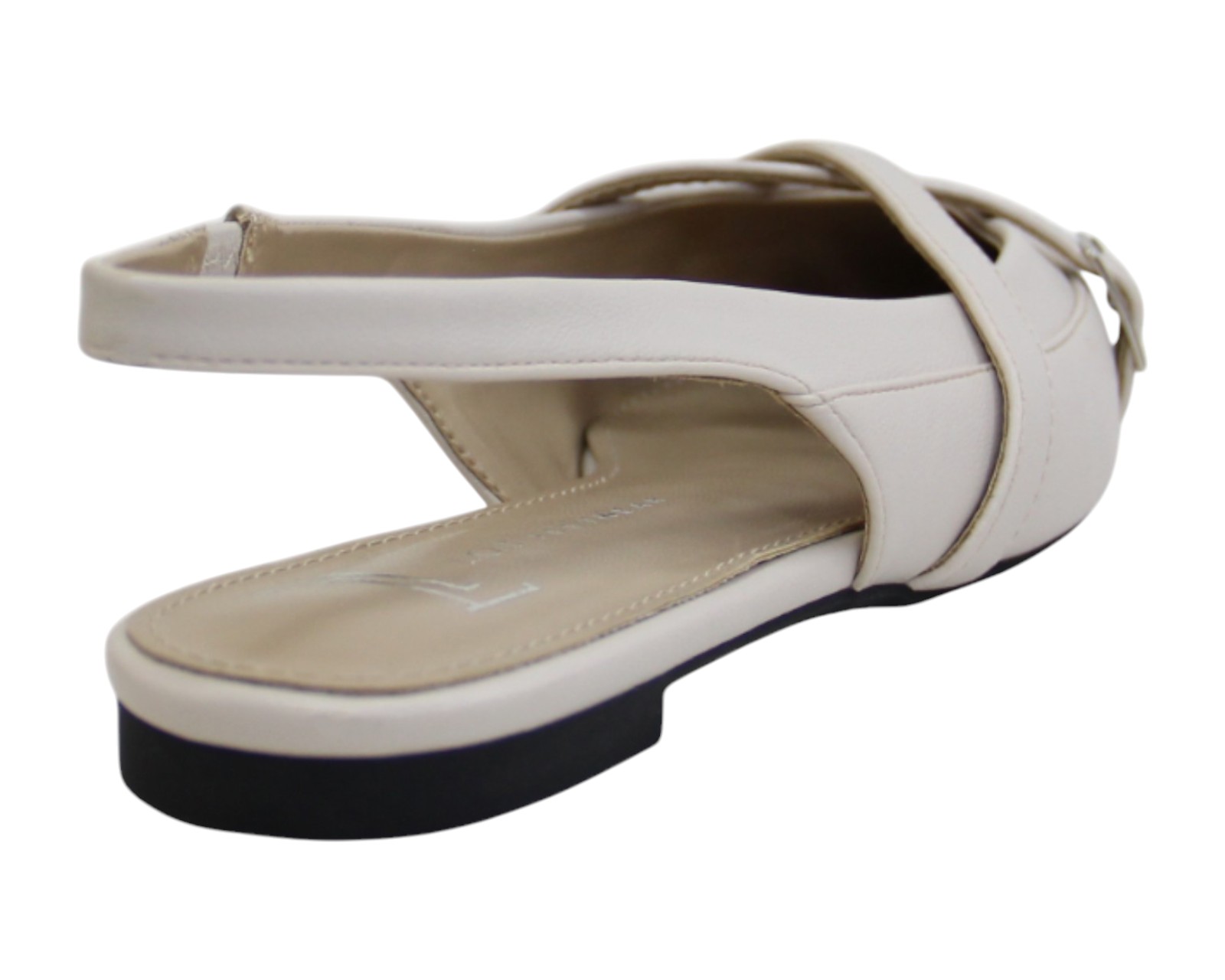 Foto 4 pulgar | Flat Para Mujer Lob Footwear Pu Beige 93305457