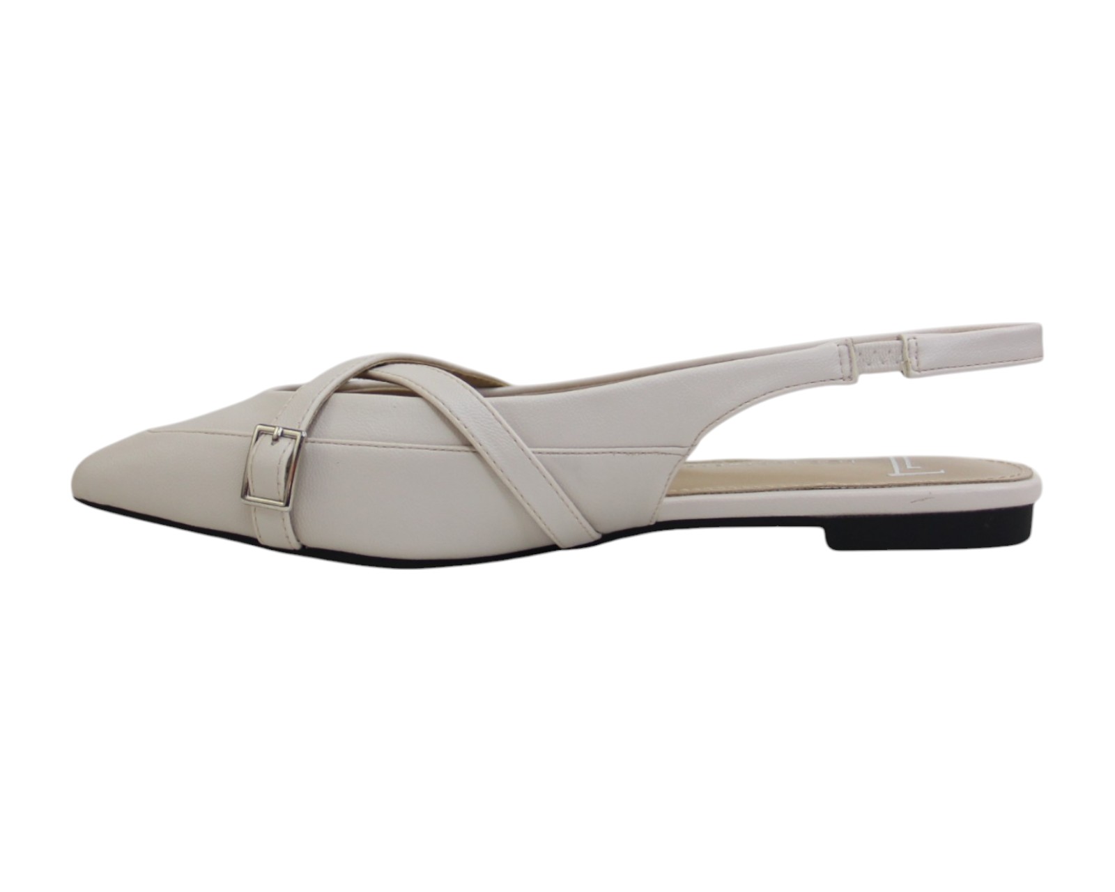 Foto 6 pulgar | Flat Para Mujer Lob Footwear Pu Beige 93305457