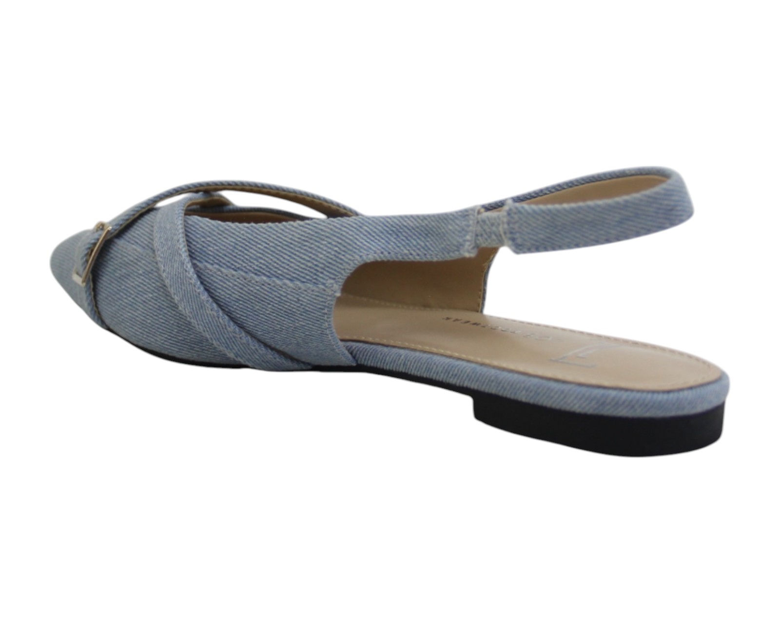 Foto 5 pulgar | Flat Para Mujer Lob Footwear Denim Azul 93305456