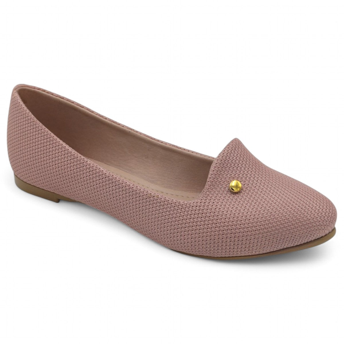 Foto 2 pulgar | Flats Puntales Exterior Textil Color Rosa Para Mujer De Rbbasics